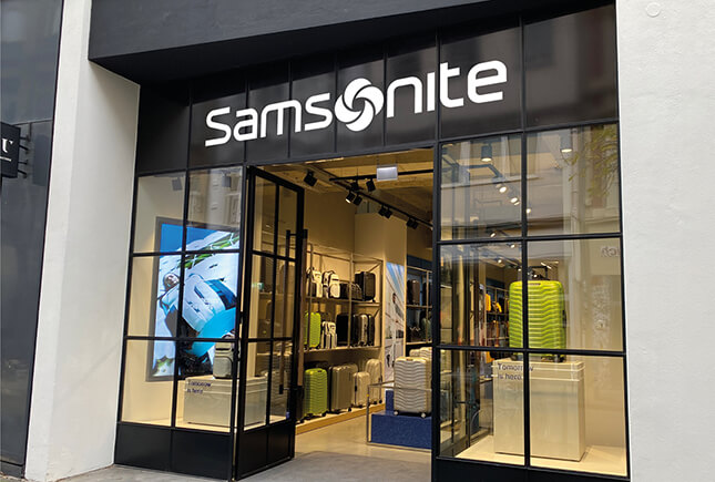 Samsonite luggage store near me sale